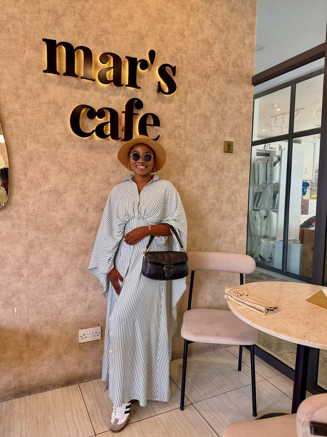 Mara Striped Kaftan
